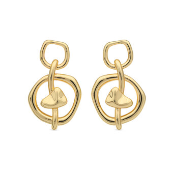 bejewels goud oorbellen oorringen oorstekers O264
