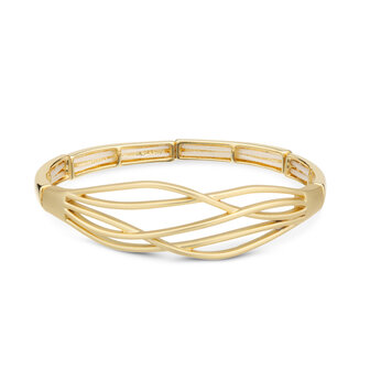 Bejewelsg oud rekbaar A382 armband