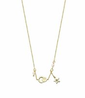 BIBA KETTING CIRCLE GOLD
