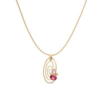 BEJEWELS KETTING FUSIA