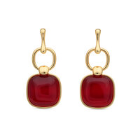 BEJEWELS OORBELLEN SOLENNE BORDEAUX
