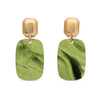 BABEZA OORBELLEN CITRINA